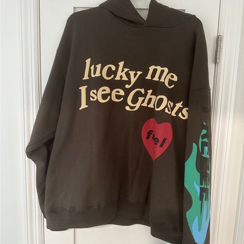 Kanye west Kid Cudi Kids See Ghosts hoodie CACTUS PLANT FLEA MARKET XL